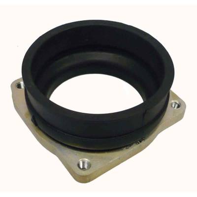 Rareelectrical - New Isolator Intake Boot Compatible With Mercury 6 Cyl 4 Stroke 200 Hp 4 Cyl 4 Stroke 150 Hp 4 Cyl 4