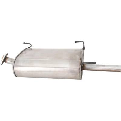Rareelectrical - New Aluminized Muffler Compatible With Nissan Sentra Gxe 4 Cyl 1.8L Sentra Xe 4 Cyl 1.8L Sentra S 4