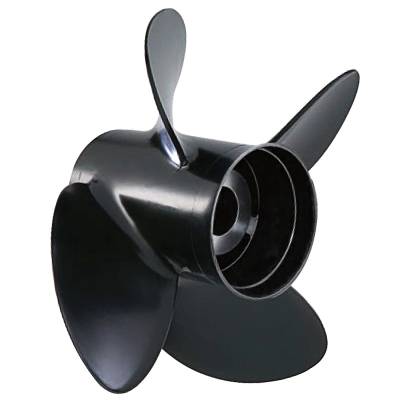 RAREELECTRICAL - New Aluminum Propeller Compatible With Johnson/Evinrude V4 2 Stroke 13 Spline 90 1981-2006 By