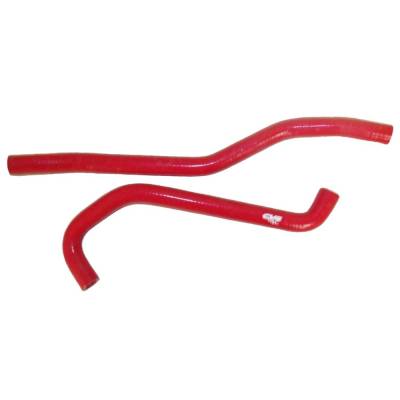 Rareelectrical - New Red Radiator Hose Compatible With Yamaha Raptor 660 Hp Le 660 Se 660 By 5Lp-12578-00-00 83-980R