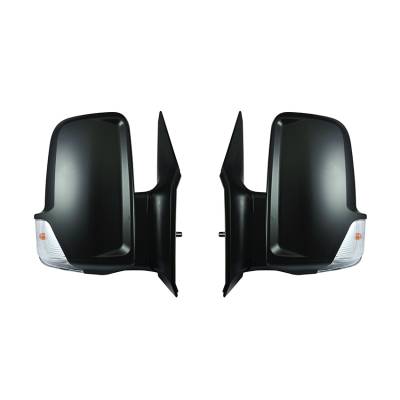 Rareelectrical - New Door Mirror Pair Compatible With Freightliner Sprinter 3500 2500 2006-2015 68010094Aa 68010096Aa