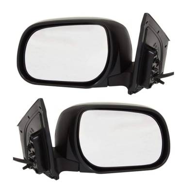 Rareelectrical - New Pair Of Door Mirrors Fits Toyota Rav4 2009 87908-0R010 87909-0R010 To1320272