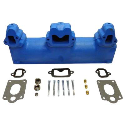 Rareelectrical - New Small Block Log Design Exhaust Manifold Compatible With Chrysler I/O By 3675826 Cm16677a
