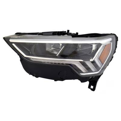 Rareelectrical - New Left Headlight Compatible With Audi Q3 Prestige Sport Utility Premium Plus S-Line 2019-2024 By