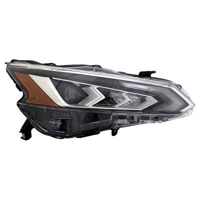 Rareelectrical - New Right Headlight Compatible With Nissan Altima Sr Sedan 4 Door 2.0L 2.5L 2019 2020 2021 2022 By
