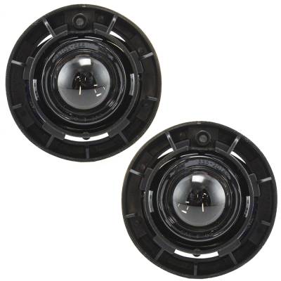 Rareelectrical - New Pair Of Fog Lights Compatibile With Nissan Versa Note S Plus Sl Sv Sr 2008-2019 By Part Numbers