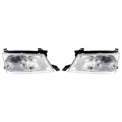 Rareelectrical - New Pair Of Headlight Compatible With Toyota Avalon 1997 By Part Number 81110-07010 8111007010
