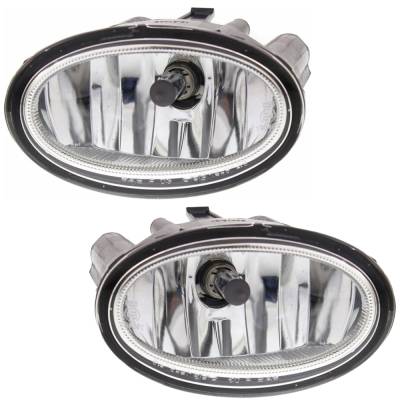 Rareelectrical - New Pair Of Fog Lights Compatible With Honda Cr-V Ex Lx Touring Sport Utility 2016-2019 By Part