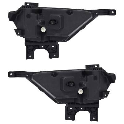 Rareelectrical - New Pair Of Fog Lights Compatible With Ford F-150 2021 2022 2023 By Part Numbers 762405-43284-7 Ml3z