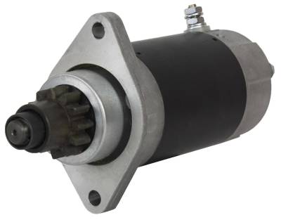 Rareelectrical - New 12V 12T Ccw Starter Compatible With Wisconsin Robins Starter Compatible With S108-56 S108-107