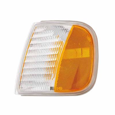 Rareelectrical - New Left Driver Side Turn Signal Light Compatible With Ford F-150 1997-2003 Fo2550118 F75z 13201 Ac
