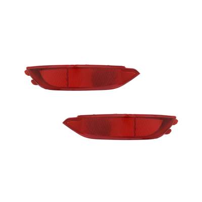 Rareelectrical - New Pair Of Reflector Lights Compatible With Hyundai Tucson 2016 92406-D3050 92405D3050 92406D3050