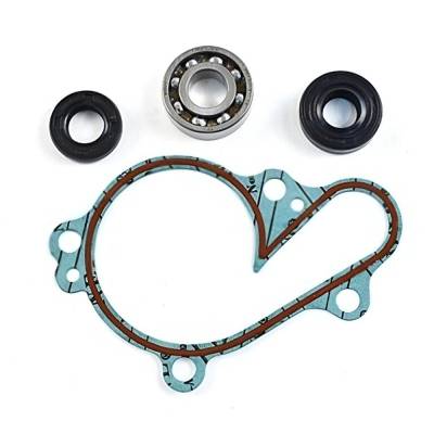 Rareelectrical - New Water Pump Rebuild Kit Compatible With Yamaha Yz 125 Hp By 24-025