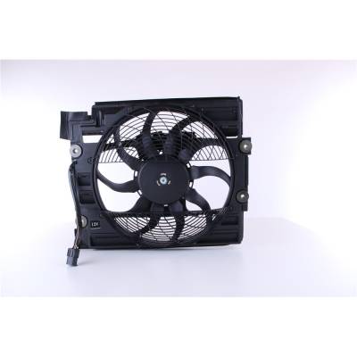 Rareelectrical - Engine Cooling Fan Motor Assembly Compatible With 1997-2003 Bmw 540I 4.4L V8 64548370993 64548380774