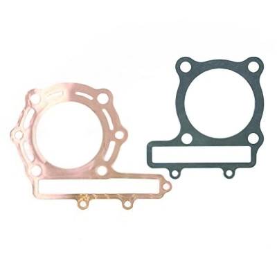 Rareelectrical - New 77Mm Bore Top End Gasket Kit Compatible With Kawasaki Kl 250Cc 2000-2005 Mojave 250Cc 1987-2004