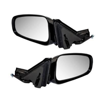 Rareelectrical - New Pair Of Door Mirrors Fits Chevrolet Impala 3.4L 2000-2005 10331491 10331492