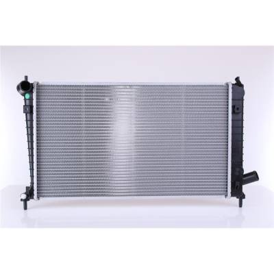 Rareelectrical - Aluminum Radiator Compatible With 2004-2009 Saab 9-5 2.3L L4 Turbo 5193370 32019619 17 1/4" X 24