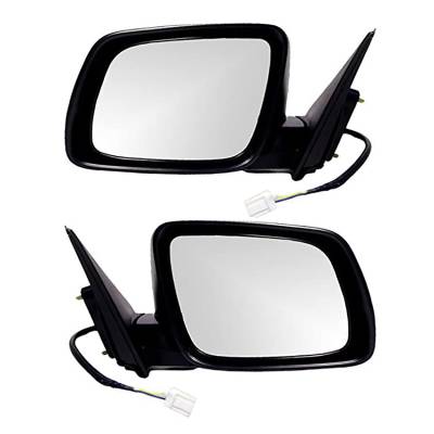 Rareelectrical - New Pair Of Door Mirrors Fits Mitsubishi Lancer Limited Edition 2014 Mi1321129