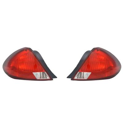 Rareelectrical - New Pair Of Tail Lights Compatible With Ford Taurus Sedan 2000 2001 2002 2003 By Part Numbers