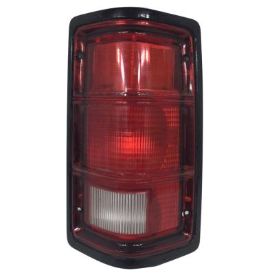 Rareelectrical - New Right Tail Light Compatible With Dodge Dakota 1988-1996 Black Trim Ch2801111 55076438