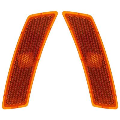 Rareelectrical - New Pair Of Daytime Running Lights Compatible With Volkswagen Beetle Tiguan 1.8L 2.0L 2.5L 2012-2023