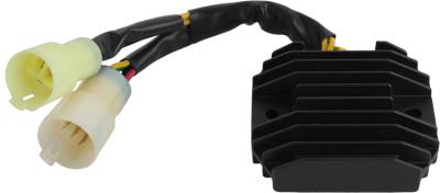 Rareelectrical - New Regulator Rectifier Compatible With Kawasaki Motorcycle Zzr600 05-08 210661125 Sh65012