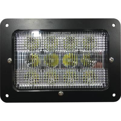 Rareelectrical - New 12-24V Led Tractor Headlight Compatible With Case International Steiger Harvester-9260