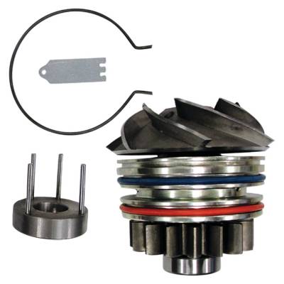 Rareelectrical - New Water Pump Compatible With John Deere 653E 608L 8520T 753G 9510Sh 644H 8120T 9540-Wts 8110T 903G