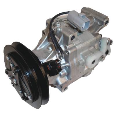 Rareelectrical - New Single Groove V-Belt Ac Compressor Compatible With Agco John Deere Kubota M120fc L4630hst