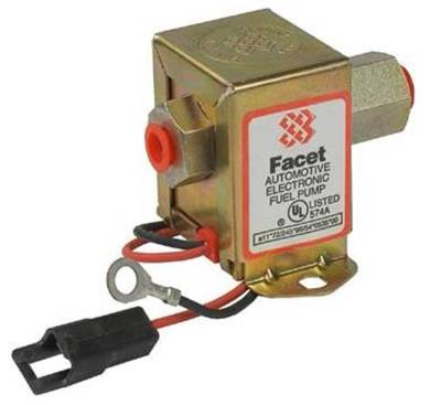 Rareelectrical - New 12V Facet Solid State Fuel Pump Compatible With John Deere All Carbureted Engines Ah107362