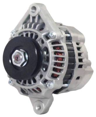 Rareelectrical - New 12V 50A Alternator Compatible With Mahindra Tractor 2415 2415H 2615 Gear