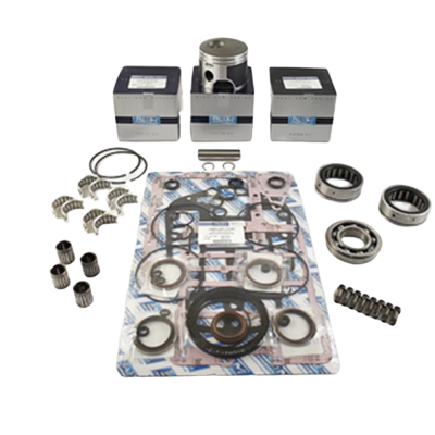 Rareelectrical - New Powerhead Rebuild Kit Compatible With Johnson/Evinrude 4 Cyl 3.600 Bore E-Tec 115Hp 2007-2017 4