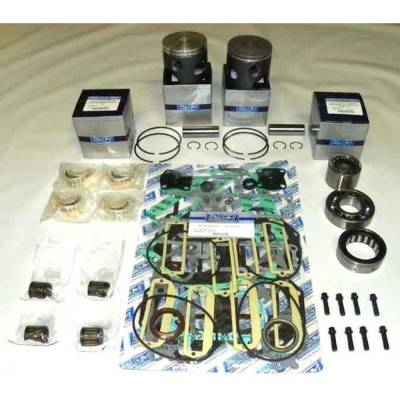 Rareelectrical - New Powerhead Rebuild Kit Compatible With Johnson/Evinrude 4 Cyl 3.685 Big Bore Looper 120-140Hp