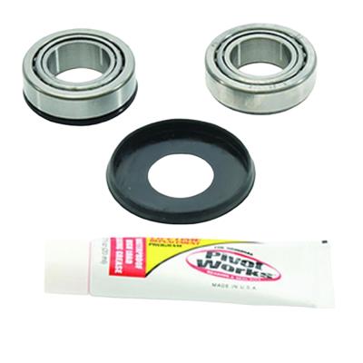 Rareelectrical - New Steering Stem Bearing Kit Compatible With Kawasaki Klx 125Cc 2003-2006 Klx-L 125Cc 2003-2006 By
