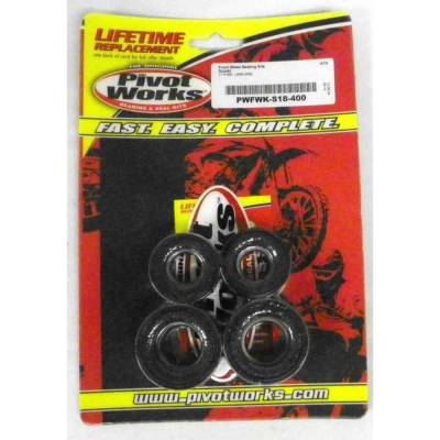 Rareelectrical - New Front Wheel Bearing Kit Compatible With Suzuki Lt-R 450Cc 2006-2009 By Part Numbers