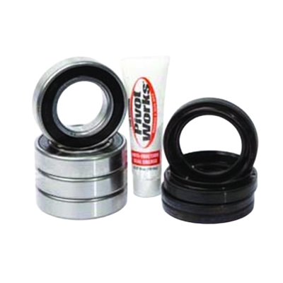 Rareelectrical - New Front Wheel Bearing Kit Compatible With Suzuki Yamaha King Quad 400Cc 2008-2024 Big Bear 350Cc