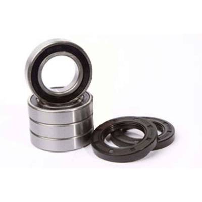 Rareelectrical - New Rear Wheel Bearing Kit Compatible With Arctic Cat 2X4 400Cc 2002 4X4 Manual 500Cc 2002 By Part