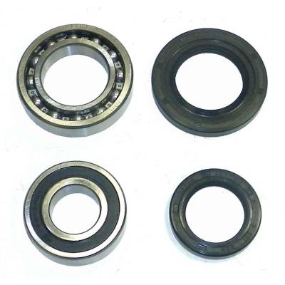 Rareelectrical - New Rear Wheel Bearing Kit Compatible With Yamaha Bear Tracker 250Cc 1996-1999 Big Bear 350Cc
