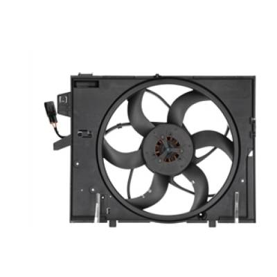 Rareelectrical - New A/C Condenser Fan Assembly Compatible With Bmw 525I By Part Numbers 850126 17427526824 7526824