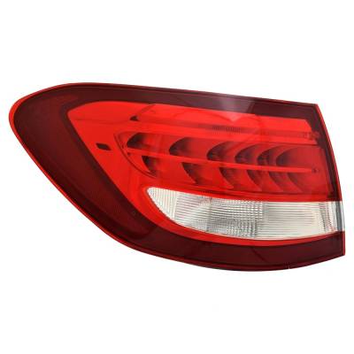 Rareelectrical - Left Outer Tail Light Compatible With Mercedes-Benz Glc300 Base Glc300 4Matic Glc43 Amg 4Matic Sport