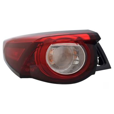 Rareelectrical - New Left Outer Tail Light Compatible With Mazda Cx-9 Signature Sport Utility 2016-2023 By Ma2804142