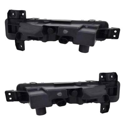 Rareelectrical - New Pair Of Daytime Running Lights Compatible With Bmw 530E Xdrive 530E 530I Xdrive 530I 540I Xdrive