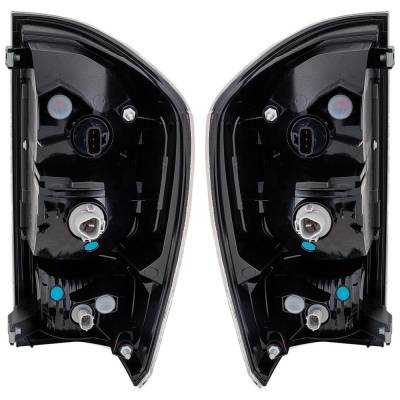 Rareelectrical - New Pair Of Tail Lights Compatible With Toyota Tacoma 3.5L 2020 2021 2022 2023 By Part Numbers