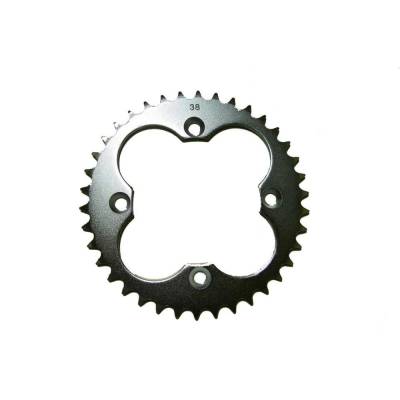 Rareelectrical - New 38 Tooth Rear Sprocket Compatible With Honda Atc-R 250 Hp Trx-Ex 400 Hp 1999-2009,2012-2014