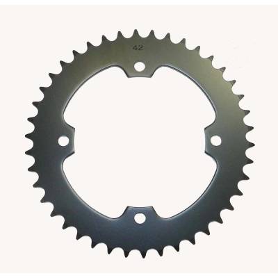 Rareelectrical - New 42 Tooth Rear Sprocket Compatible With Yamaha Raptor 700 Hp Raptor Se 250 Hp 2008,2011 Yfz-X 450