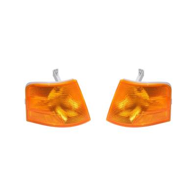 Rareelectrical - New Turn Signal Light Pair Fits Volvo Vn Vn64t Tractor 1998-2003 8080852 8080853