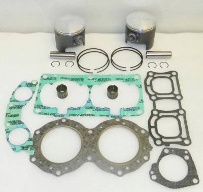 RAREELECTRICAL - New Platinum Rebuild Kit Compatible With .5Mm Over Yamaha 1995-1996 1998 Wave Venture 700Cc