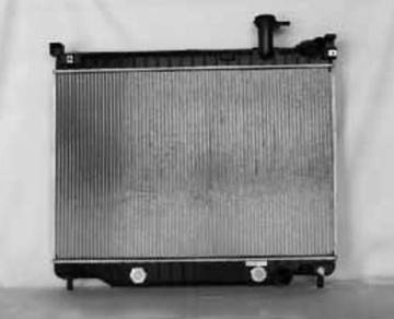 Rareelectrical - New Radiator Assembly Compatible With Gmc 05-08 5.3L V8 323 325 Cid Gm3010421 Cv37104a 15196386