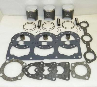 Rareelectrical - New Platinum Rebuild Kit Compatible With .5Mm Over Kawasaki 01-02 Sts 99-06 Stx 95-97 Zxi 900Cc