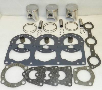 Rareelectrical - New Rebuild Kit Compatible With .75Mm Over Kawasaki 2001-2002 Sts 1999-2006 Stx 95-97 Zxi 900Cc